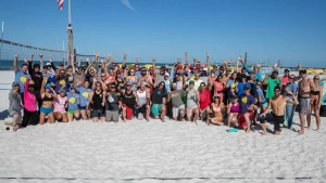 Better at Beach adult sports camps volleyball