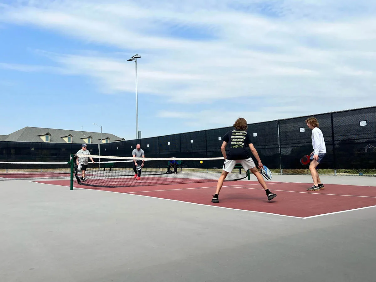 pickleball match