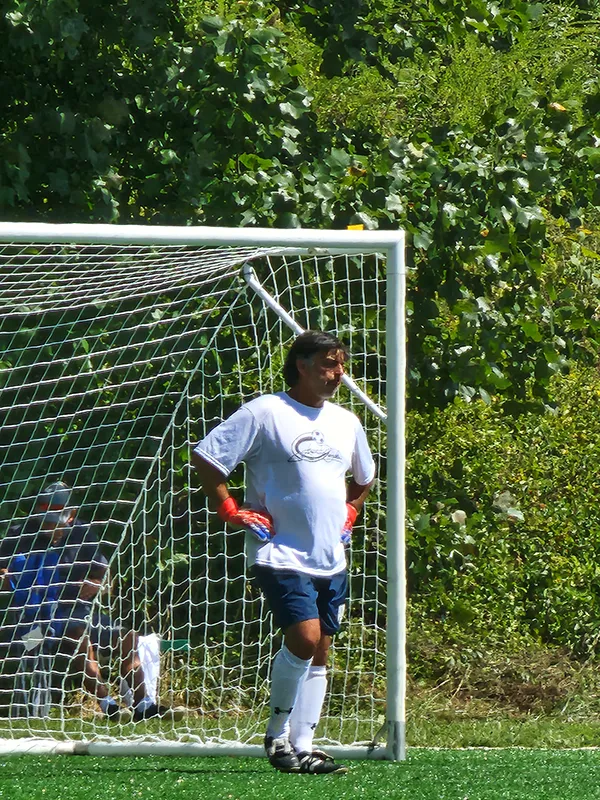 amateur adult soccer goalie